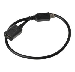 DLH Cable adaptateur USB-C femelle vers micro USB male