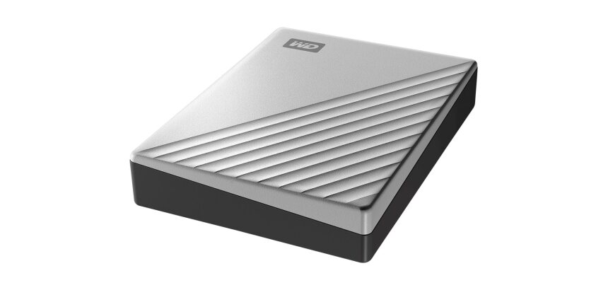 Western Digital My Passport Ultra for Mac disque dur externe 5 To USB Type-C 3.2 Gen 1 (3.1 Gen 1) Argent
