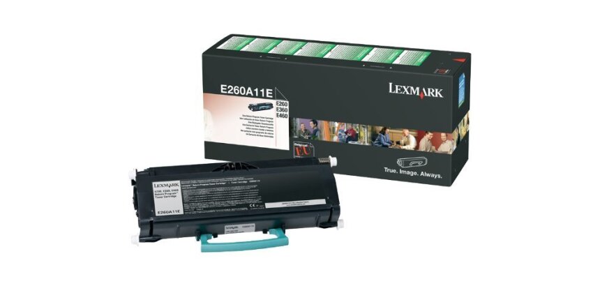 Lexmark E260A11E Cartouche de toner 1 pièce(s) Original Noir