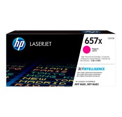 HP 657X - High Yield - magenta - original - LaserJet - toner cartridge (CF473X)