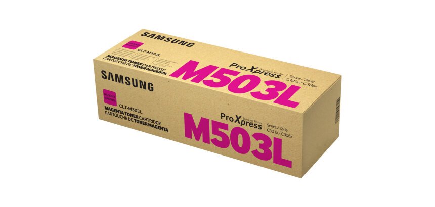 Samsung CLT-M503L - hoog rendement - magenta - origineel - tonercartridge (SU281A)