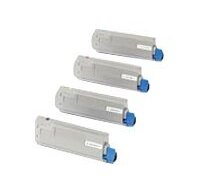OKI - jaune - original - cartouche de toner
