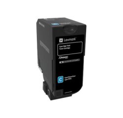 Lexmark - High Yield - cyan - original - toner cartridge - LCCP, LRP