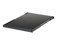 StarTech.com Étagère Réglable pour Montage en Rack Serveur 1U - 150 kg - Profondeur de Montage Réglable de 49,5 à 97,4cm Plateau Universel pour rack d'équipement AV/réseau 19" - Profondeur 69,8 cm