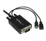 StarTech.com Câble adaptateur DisplayPort vers VGA de 3 m avec audio - M/M - 1920x1200 / 1080p