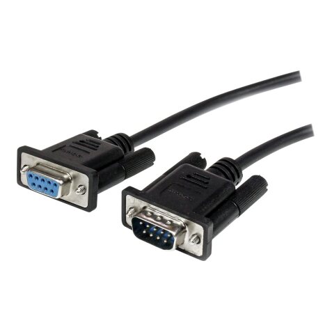 StarTech.com Câble série DB9 RS232 noir en liaison directe 1 m - M/F