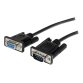 StarTech.com Câble série DB9 RS232 noir en liaison directe 1 m - M/F