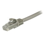 StarTech.com Cordon de raccordement UTP CAT6 - 1,5 m - Sans crochet - Câble patch RJ45 - Gris