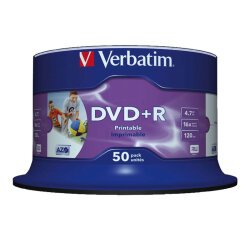 Verbatim - DVD+R x 50 - 4.7 Go - support de stockage