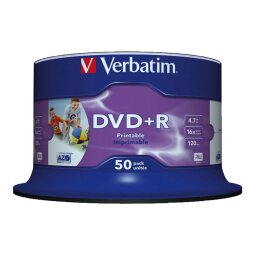 Verbatim - DVD+R x 50 - 4.7 GB - storage media