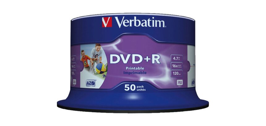 Verbatim - DVD+R x 50 - 4.7 GB - Speichermedium
