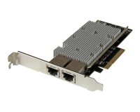 StarTech.com Carte réseau PCI Express à 2 ports 10GBase-T Ethernet avec chipset Intel X540