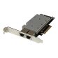 StarTech.com Carte réseau PCI Express à 2 ports 10GBase-T Ethernet avec chipset Intel X540
