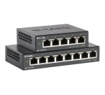 D-Link DGS-1100-05PDV2 commutateur réseau Géré Gigabit Ethernet (10/100/1000) Connexion Ethernet, supportant l'alimentation via ce port (PoE) Noir