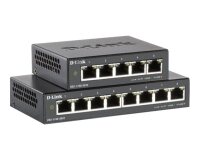 D-Link DGS-1100-05PDV2 commutateur réseau Géré Gigabit Ethernet (10/100/1000) Connexion Ethernet, supportant l'alimentation via ce port (PoE) Noir