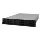 Synology RX1217RP boîtier de disques 0 To Rack (2 U) Noir, Gris