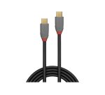 Lindy Câble USB 3.2 type C vers C, 20Gbit/s, 100W, PD, Anthra Line, 1.5m
