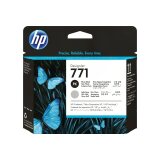 HP 771 - light gray, photo black - printhead