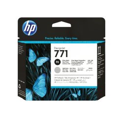 HP 771 - light gray, photo black - printhead
