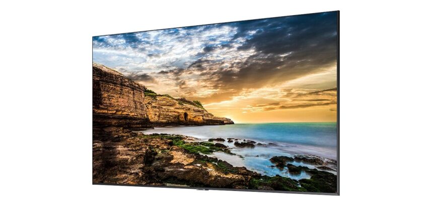 Samsung QE65T Écran plat de signalisation numérique 165,1 cm (65") LCD 300 cd/m² 4K Ultra HD Noir Tizen 4.0