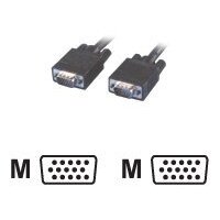 MCL CABLE SVGA HD15 Male/Male 3m câble VGA VGA (D-Sub) Noir