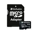 Verbatim Premium 64 Go MicroSDXC Classe 10