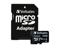 Verbatim Premium 64 Go MicroSDXC Classe 10
