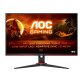 AOC G2 Q27G2E/BK écran plat de PC 68,6 cm (27") 2560 x 1440 pixels Quad HD Noir, Rouge