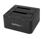 StarTech.com Station d'accueil USB 3.1 (10 Gb/s) pour 2 disques durs SATA de 2,5 / 3,5 pouces