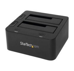 StarTech.com Station d'accueil USB 3.1 (10 Gb/s) pour 2 disques durs SATA de 2,5 / 3,5 pouces