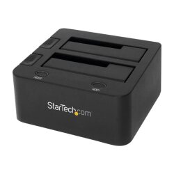 StarTech.com Station d'accueil USB 3.1 (10 Gb/s) pour 2 disques durs SATA de 2,5 / 3,5 pouces