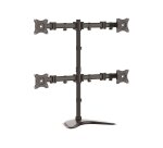 StarTech.com Support de bureau articulé pour quatre écrans - Acier robuste