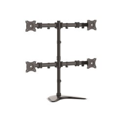 StarTech.com Support de bureau articulé pour quatre écrans - Acier robuste