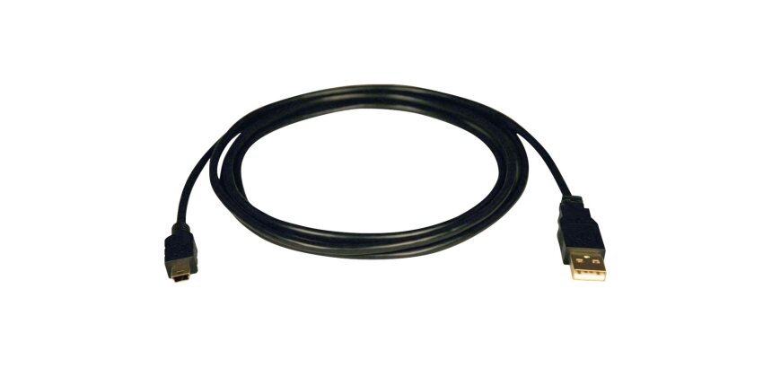 Tripp Lite U030-006 câble USB USB 2.0 1,83 m USB A Mini-USB B 0,48 Gbit/s Noir