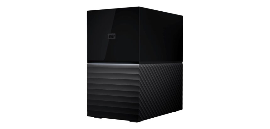 Western Digital My Book Duo boîtier de disques 16 To Bureau Noir