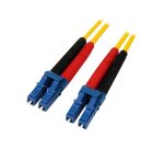StarTech.com Câble Réseau Fibre Optique LC vers LC Mâle / Mâle - Duplex Monomode 9/125 LSZH - Jaune 4 m