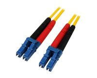 StarTech.com Câble Réseau Fibre Optique LC vers LC Mâle / Mâle - Duplex Monomode 9/125 LSZH - Jaune 4 m