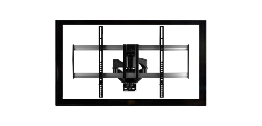 StarTech.com Support mural universel pour TV multidirectionnel en argent - Premium