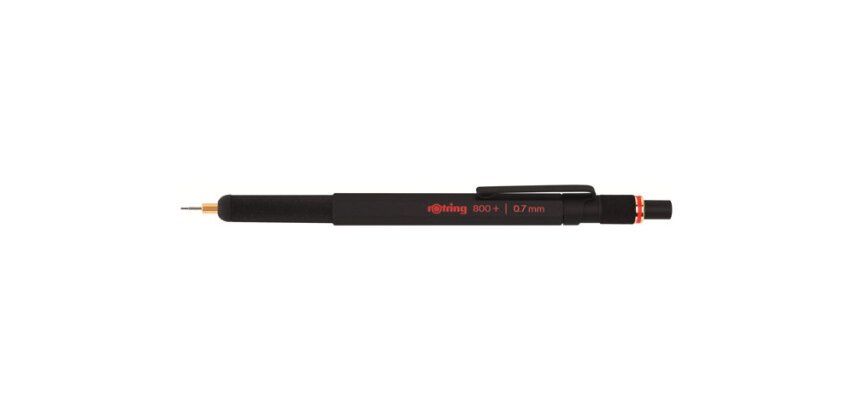 Portemine et stylet 800+, 0,7 mm noir