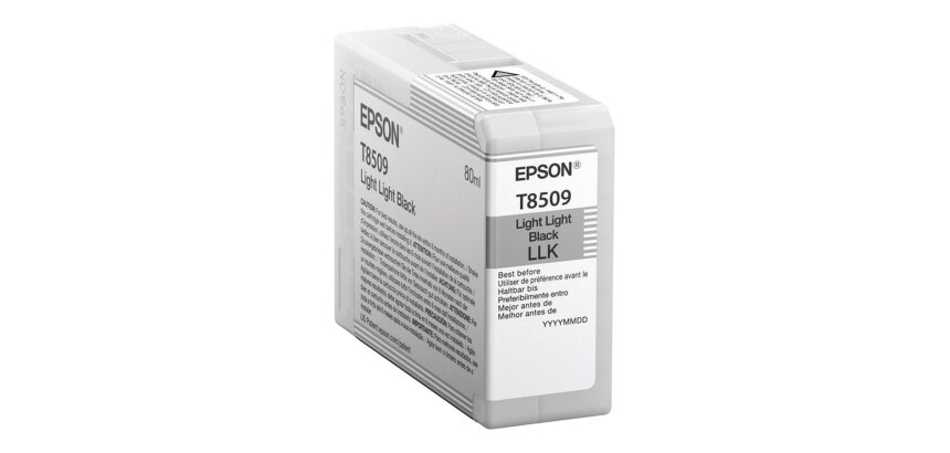 Epson T8509 - light light black - original - ink cartridge