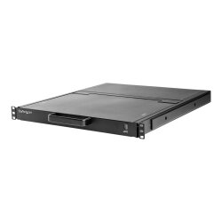 StarTech.com Console KVM à Montage en Rack HD 1080p - Switch KVM HD/Console Montée en Rack - Écran LCD à Montage en Rack - Console KVM à Port Unique VGA - Compatible USB