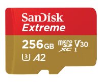 SanDisk Extreme 256 Go MicroSDXC UHS-I Classe 10
