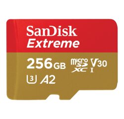 SanDisk Extreme 256 Go MicroSDXC UHS-I Classe 10