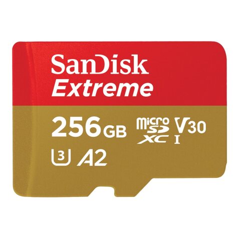 SanDisk Extreme 256 Go MicroSDXC UHS-I Classe 10