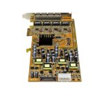 StarTech.com Carte réseau PCIe à 4 ports Gigabit Power over Ethernet - NIC PCI Express PSE / PoE