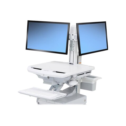 Ergotron STYLEVIEW DUAL MONITOR KIT support d'écran plat pour bureau