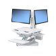 Ergotron STYLEVIEW DUAL MONITOR KIT support d'écran plat pour bureau