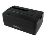 StarTech.com Station d'Accueil pour Disque Dur USB 3.1 à SATA à Baie Unique, Dock pour Disque Dur USB 3.1 (10 Gbps), Station d'Accueil pour HDD/SSD Externe 2.5/3.5" SATA III, Chargement par le Haut
