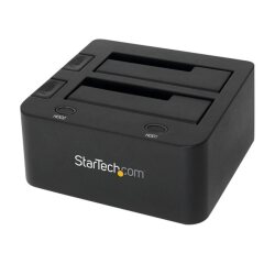 StarTech.com Station d'accueil USB 3.1 (10 Gb/s) pour 2 disques durs SATA de 2,5 / 3,5 pouces