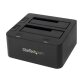 StarTech.com Station d'accueil USB 3.0 pour 2 disques durs SATA III de 2,5 ou 3,5 - Dock HDD / SSD avec UASP - contrôleur de stockage - SATA 6Gb/s - USB 3.0